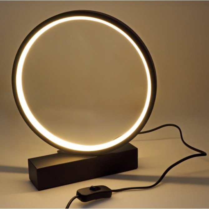 LED šviestuvas, 7W, juodas smėlis, šilta balta šviesa LED šviestuvas, 7W, juodas smėlis, šilta balta šviesa