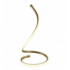 LED šviestuvas, 12W, Satin Gold, satino aukso, šilta balta šviesa