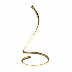 LED šviestuvas, 12W, Satin Gold, satino aukso, šilta balta šviesa LED šviestuvas, 12W, Satin Gold, satino aukso, šilta balta šviesa