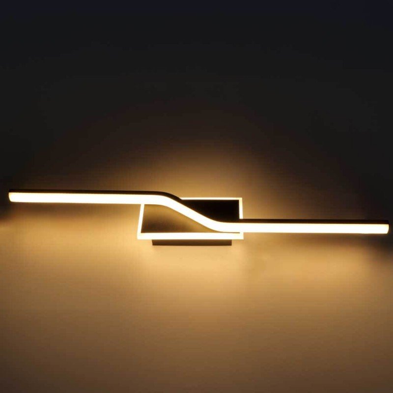 LED lubų šviestuvas, 9W, juodas smėlis, šilta balta šviesa LED lubų šviestuvas, 9W, juodas smėlis, šilta balta šviesa