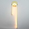 LED lubų šviestuvas, 10W, satino aukso, šilta balta šviesa LED lubų šviestuvas, 10W, satino aukso, šilta balta šviesa