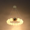 LED pakabinamas šviestuvas, 27W, vario, šilta balta šviesa