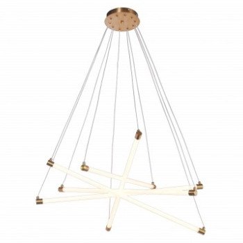 LED pakabinamas šviestuvas, 35W, vario, šilta balta šviesa
