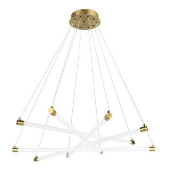 LED pakabinamas šviestuvas, 35W, vario, šilta balta šviesa
