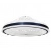 LED lubų šviestuvas/ventiliatorius, 36W, CCT šviesa, baltas/juodas, nuotolinis valdymas LED lubų šviestuvas/ventiliatorius, 36W, CCT šviesa, baltas/juodas, nuotolinis valdymas