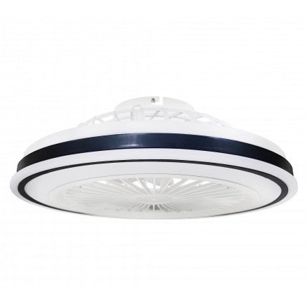 LED lubų šviestuvas/ventiliatorius, 36W, CCT šviesa, baltas/juodas, nuotolinis valdymas LED lubų šviestuvas/ventiliatorius, 36W, CCT šviesa, baltas/juodas, nuotolinis valdymas