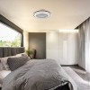 LED lubų šviestuvas/ventiliatorius, 36W, CCT šviesa, baltas/juodas, nuotolinis valdymas LED lubų šviestuvas/ventiliatorius, 36W, CCT šviesa, baltas/juodas, nuotolinis valdymas