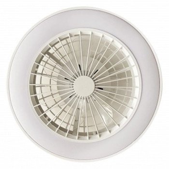 LED lubų šviestuvas/ventiliatorius, 36W, CCT šviesa, baltas, nuotolinis valdymas