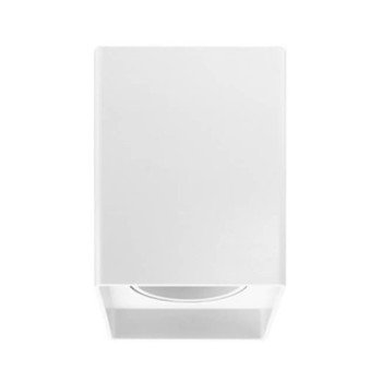 LED taškinis šviestuvas, 10W, kvadratinis, plastikinis, baltas
