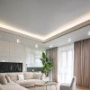 LED taškinis šviestuvas, 10W, kvadratinis, plastikinis, baltas LED taškinis šviestuvas, 10W, kvadratinis, plastikinis, baltas