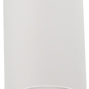 LED taškinis šviestuvas, apvalus, plastikinis, baltas