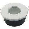 LED taškinis šviestuvas, IP65, apvalus, baltas, apskritimas
