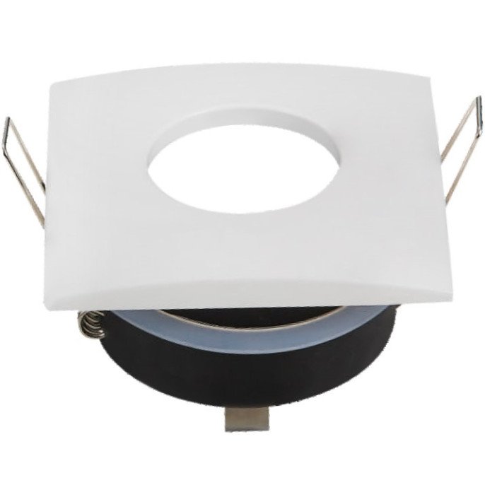 LED taškinis šviestuvas, IP65, kvadratinis, baltas, apskritimas LED taškinis šviestuvas, IP65, kvadratinis, baltas, apskritimas
