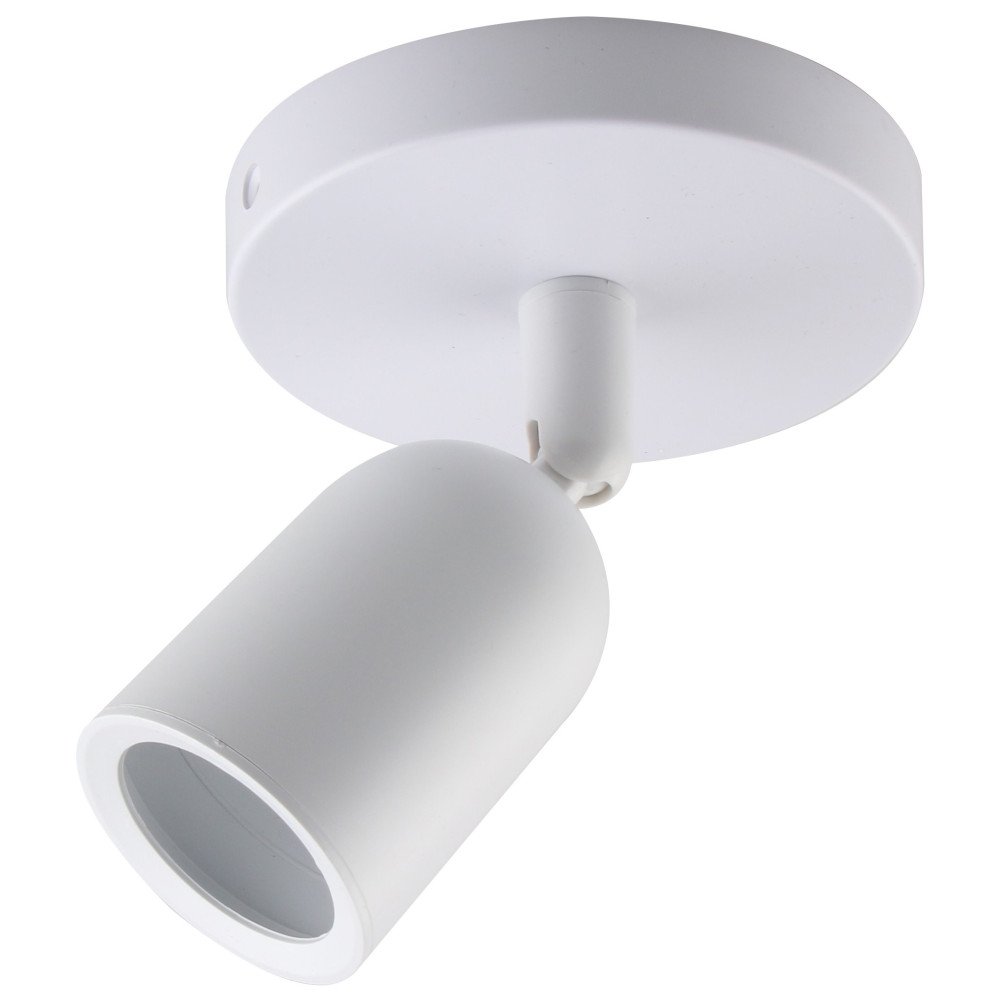 LED taškinis šviestuvas, plastikinis, baltas