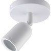LED taškinis šviestuvas, plastikinis, baltas