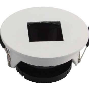 LED taškinis šviestuvas, apvalus, baltas, kvadratas