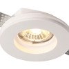 LED lubų šviestuvas, apvalus, gipsinis, be reflektoriaus