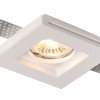 LED lubų šviestuvas, kvadratinis, gipsinis, kvadratinis