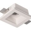 LED lubų šviestuvas, kvadratinis, gipsinis, 1 lizdas LED lubų šviestuvas, kvadratinis, gipsinis, 1 lizdas
