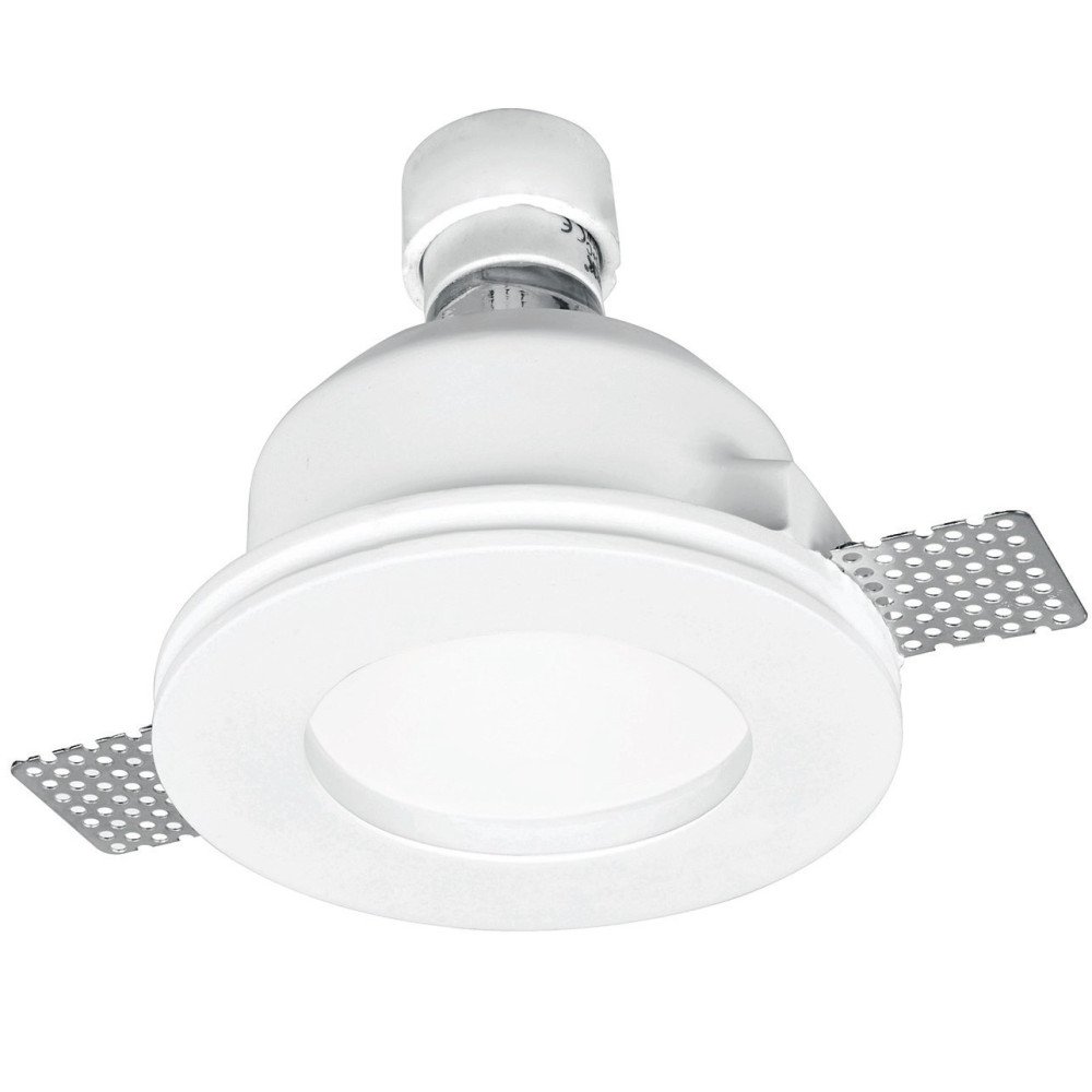 LED lubų šviestuvas, apvalus, gipsinis, matinis stiklas LED lubų šviestuvas, apvalus, gipsinis, matinis stiklas