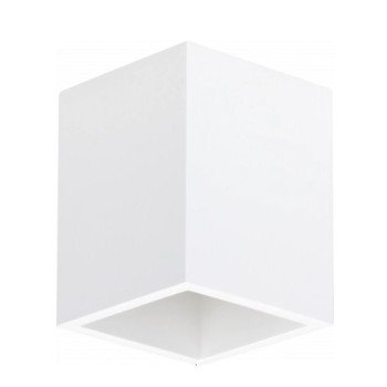 LED lubų šviestuvas, kvadratinis, baltas