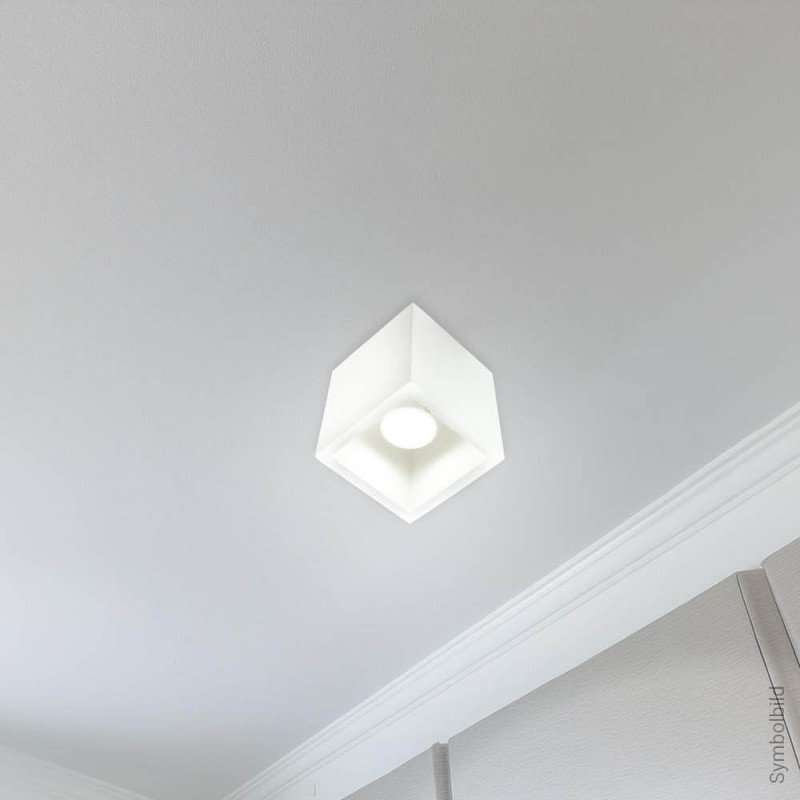 LED lubų šviestuvas, kvadratinis, baltas LED lubų šviestuvas, kvadratinis, baltas