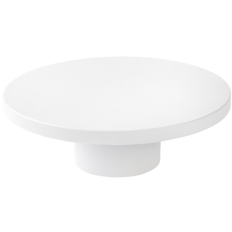 LED sieninis šviestuvas, baltas, 12W, 1200Lm, šilta balta šviesa