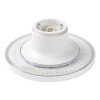 LED sieninis šviestuvas, baltas, 12W, 1200Lm, šilta balta šviesa