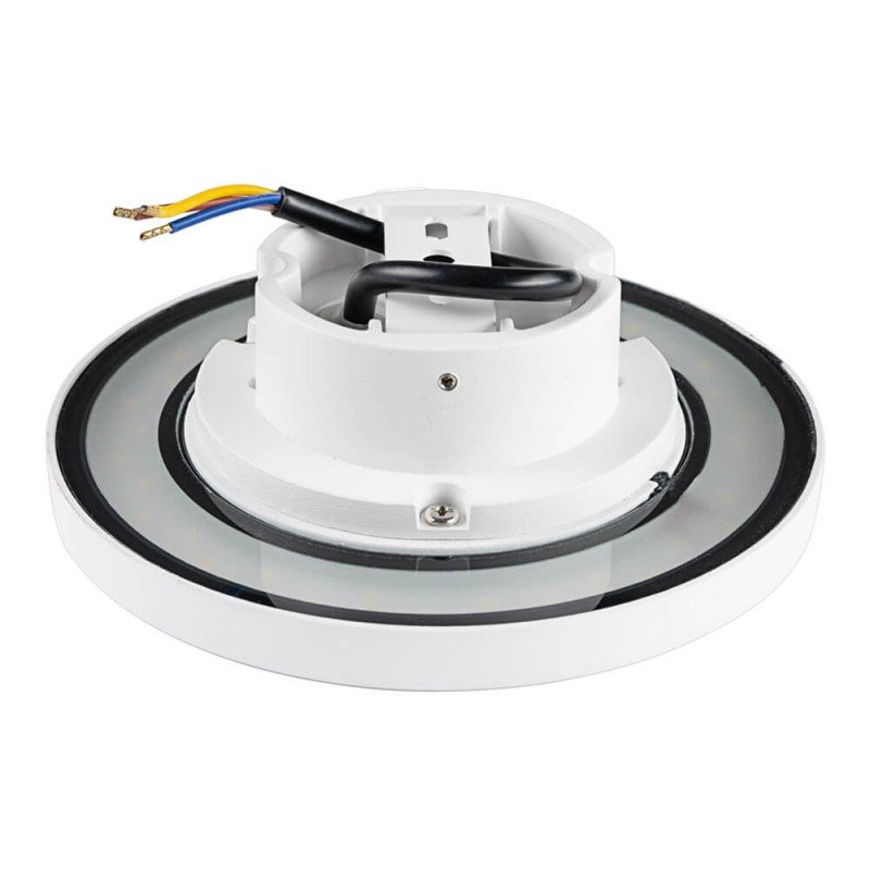 LED sieninis šviestuvas, baltas, 12W, 670Lm, šilta balta šviesa LED sieninis šviestuvas, baltas, 12W, 670Lm, šilta balta šviesa