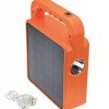 Nešiojamas prožektorius + garsiakalbis, 3.5W, pakraunamas saulėje, Bluetooth, geltonas, CCT spalvos