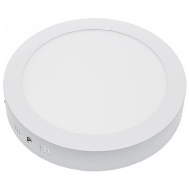 LED paviršinė panelė, apvali, 18W, šalta balta šviesa LED paviršinė panelė, apvali, 18W, šalta balta šviesa