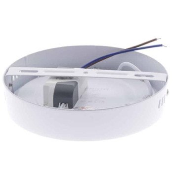 LED paviršinė panelė, apvali, 18W, šalta balta šviesa LED paviršinė panelė, apvali, 18W, šalta balta šviesa