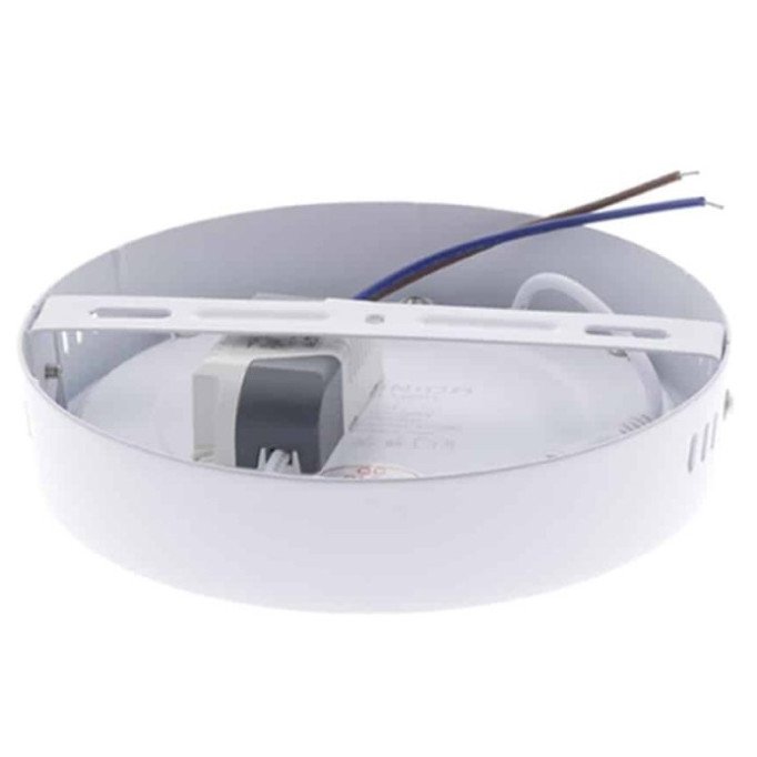 LED paviršinė panelė, apvali, 18W, šalta balta šviesa LED paviršinė panelė, apvali, 18W, šalta balta šviesa