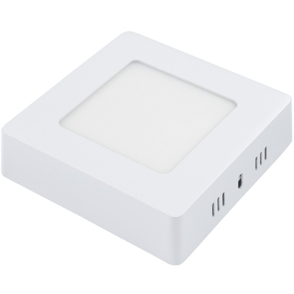 LED paviršinė panelė, kvadratinė, 6W, šalta balta šviesa LED paviršinė panelė, kvadratinė, 6W, šalta balta šviesa