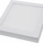 LED paviršinė panelė, kvadratinė, 18W, šalta balta šviesa