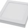 LED paviršinė panelė, kvadratinė, 18W, šilta balta šviesa