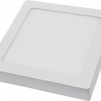 LED paviršinė panelė, kvadratinė, 18W, šilta balta šviesa