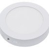 LED paviršinė panelė, apvali, 12W, neutrali balta šviesa