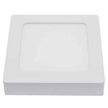 LED paviršinė panelė, kvadratinė, 12W, neutrali balta šviesa