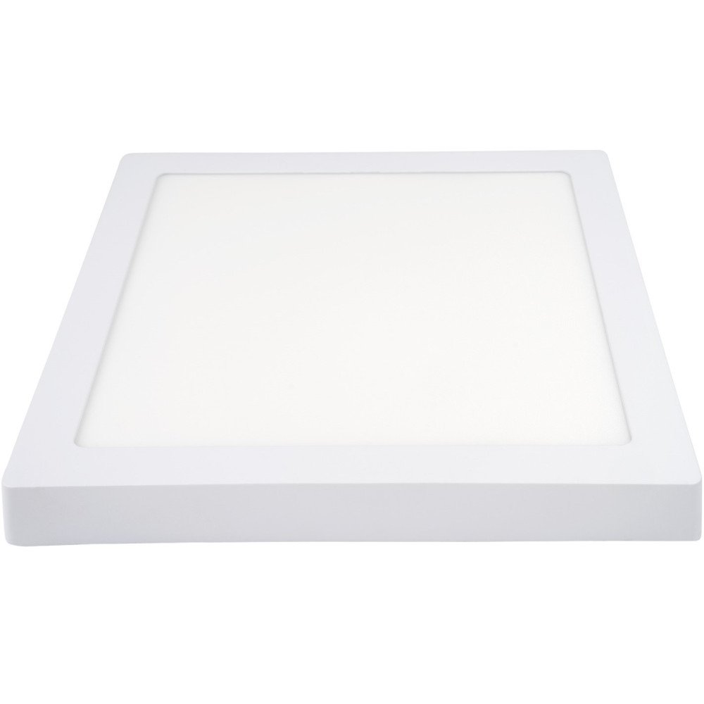 LED paviršinė panelė, kvadratinė, 24W, šalta balta šviesa