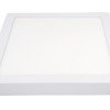 LED paviršinė panelė, kvadratinė, 24W, šalta balta šviesa