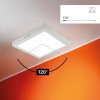 LED paviršinė panelė, kvadratinė, 24W, neutrali balta šviesa LED paviršinė panelė, kvadratinė, 24W, neutrali balta šviesa