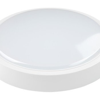 LED paviršinė panelė, apvali, 15W, šalta balta šviesa