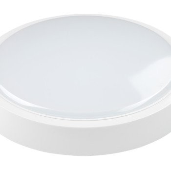 LED paviršinė panelė, apvali, AC180-265V, 24W, šalta balta šviesa