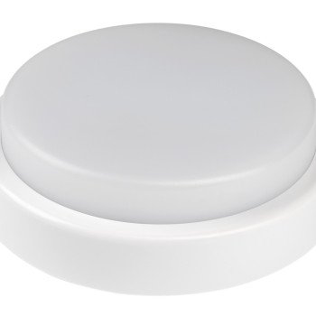 LED paviršinė panelė, apvali, 8W, šilta balta šviesa
