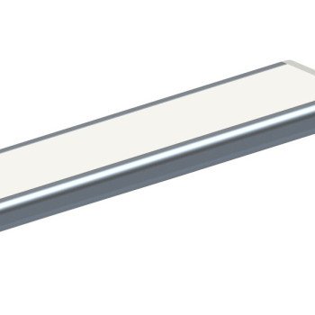 LED šviestuvas, 1.5W, PIR jutiklis, sidabrinis, šilta balta šviesa