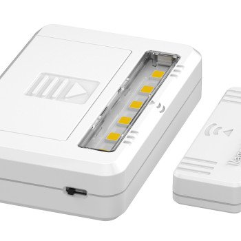 LED šviestuvas, 0.5W, magnetinis valdymas, neutrali balta šviesa