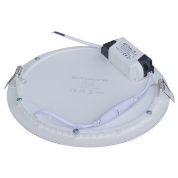 LED įmontuojamas modulis, apvalus, 18W, šalta balta šviesa