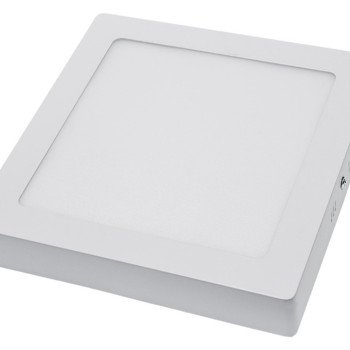 LED paviršinė panelė, kvadratinė, AC85-260V, 24W, šalta balta šviesa