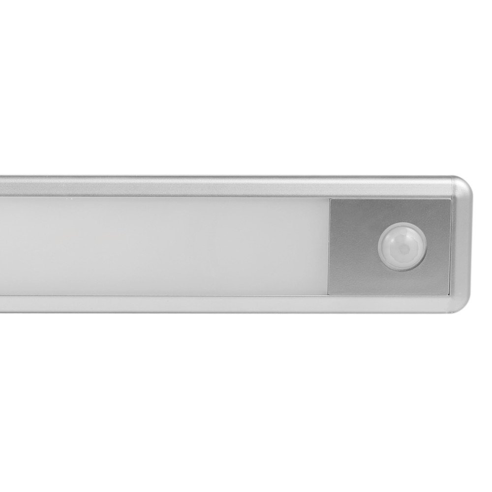 LED šviestuvas, 3.5W, PIR jutiklis, baltas, šilta balta šviesa LED šviestuvas, 3.5W, PIR jutiklis, baltas, šilta balta šviesa
